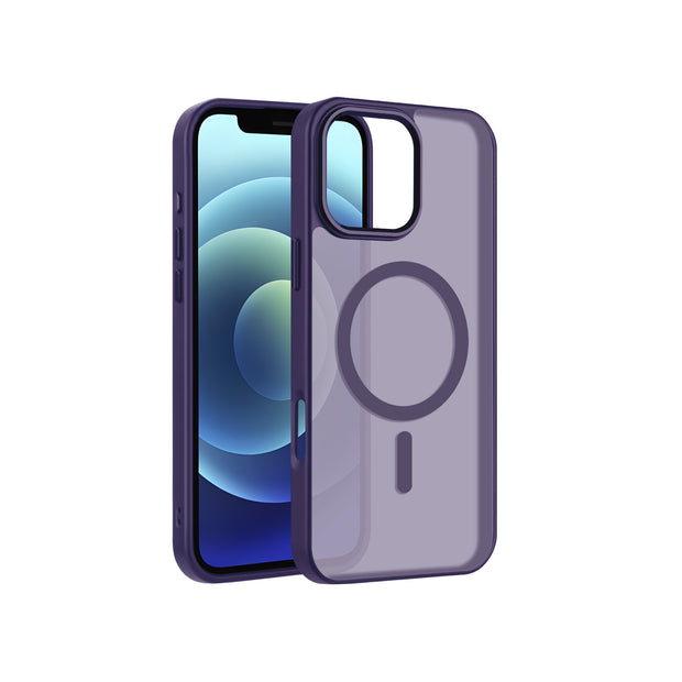 COVERME Coque HAZE MagSafe pour iPhone 16e et iPhone 17e (Violet)