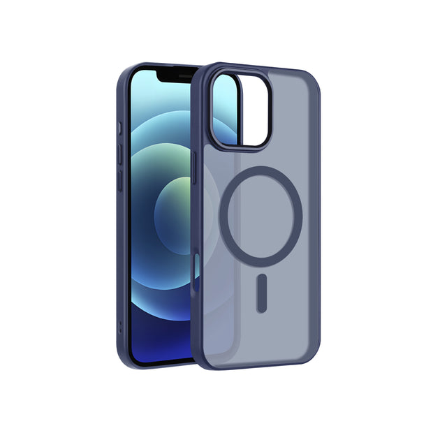 COVERME Coque HAZE MagSafe pour iPhone 16e et iPhone 17e (Bleu)
