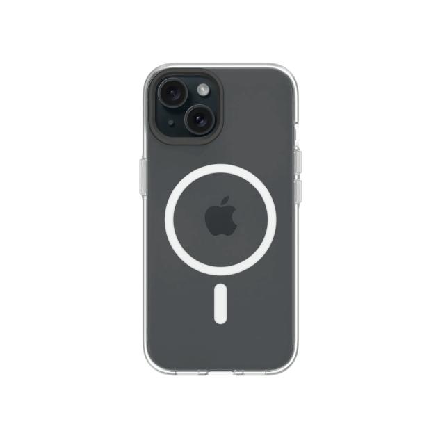 RHINOSHIELD Clear Case MagSafe pour iPhone 15 (Transparent)