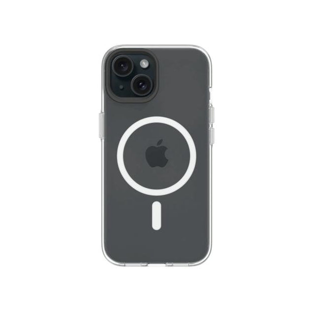 RHINOSHIELD Clear Case MagSafe pour iPhone 15 (Transparent)