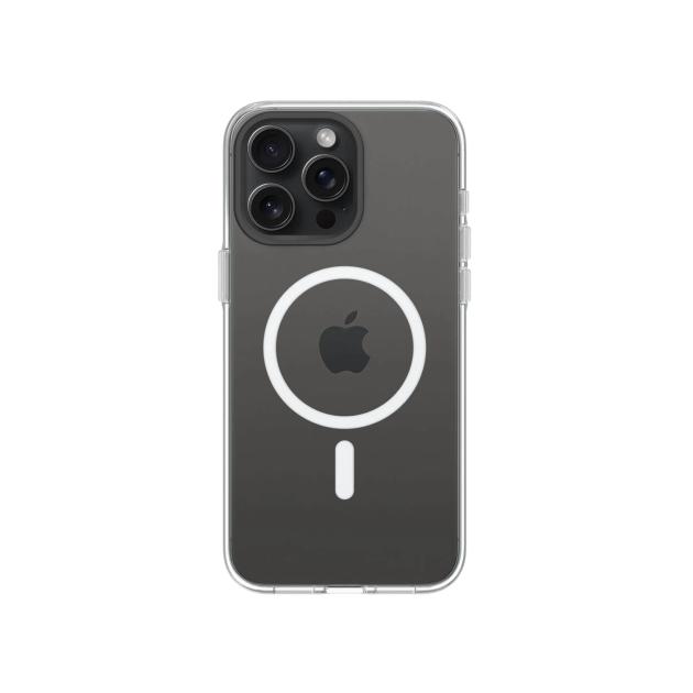 RHINOSHIELD Clear Case MagSafe pour iPhone 15 Pro Max (Transparent)