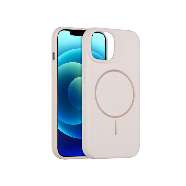 COVERME Coque Skin MagSafe pour iPhone 16 Pro Max (Rose Pastel)