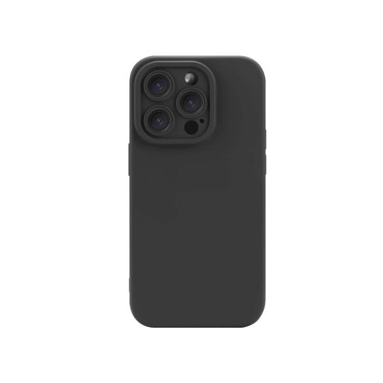 Coque Silicone pour iPhone 14 Plus (Noir)