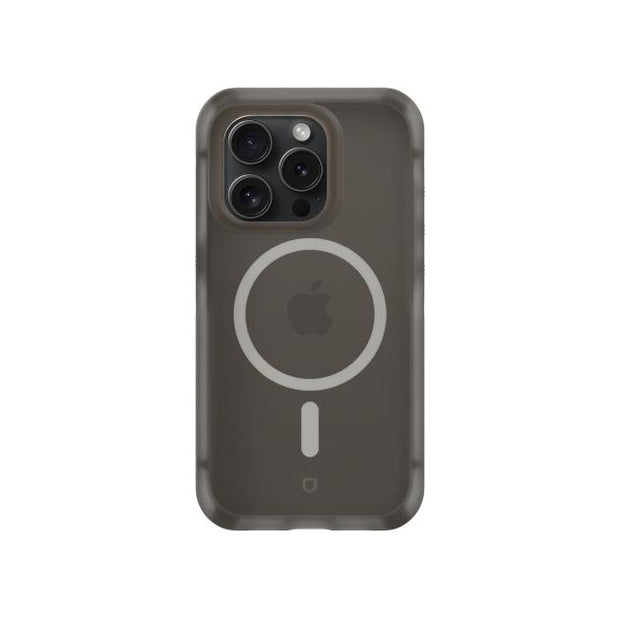 RHINOSHIELD Coque AirX MagSafe pour iPhone 15 Pro (Noir Pur)