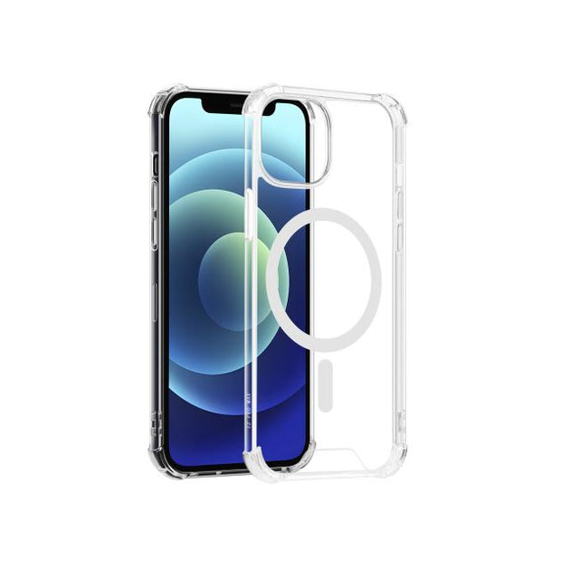 COVERME Coque TPU MagSafe pour iPhone 12 Pro Max (Transparent)