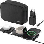BELKIN Station de Recharge Portable 3-en-1 Qi2 (15W)