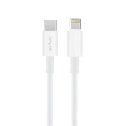 FAIRPLAY Câble TPE 27W USB-C vers Lightning 1m