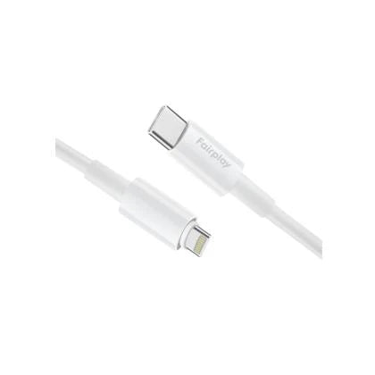 FAIRPLAY Câble TPE 27W USB-C vers Lightning 1m