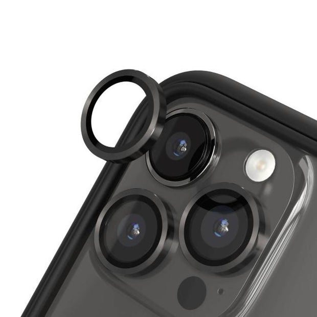 RHINOSHIELD Protection Camera pour iPhone 13 Pro et iPhone 13 Pro Max (Gris fonce)