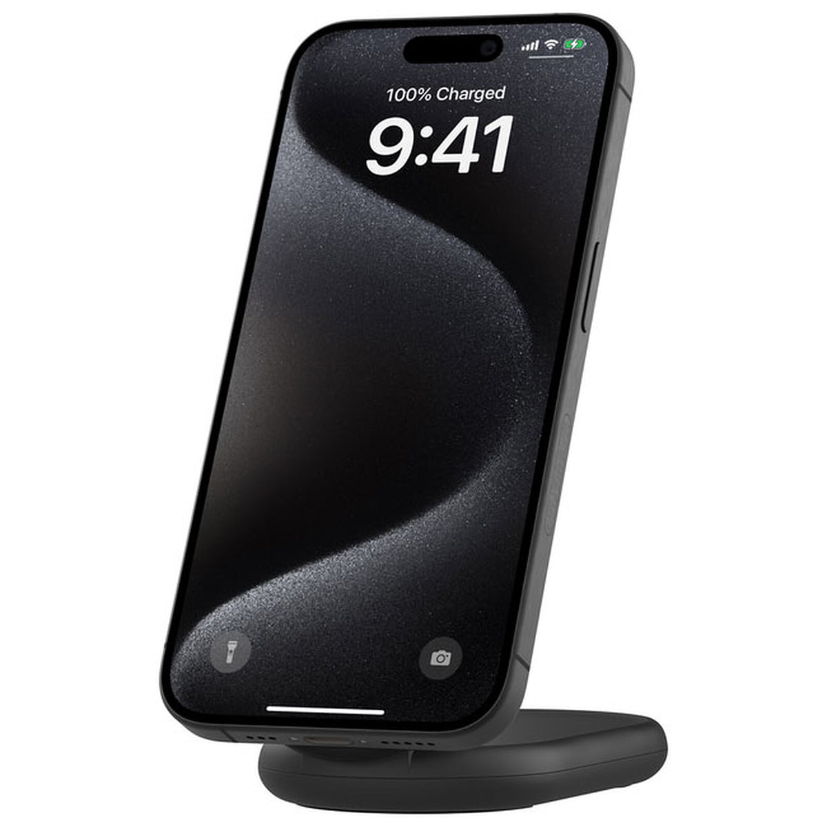 BELKIN Support de recharge magnétique Qi2 (15W) (Noir) (sans adaptateur secteur)