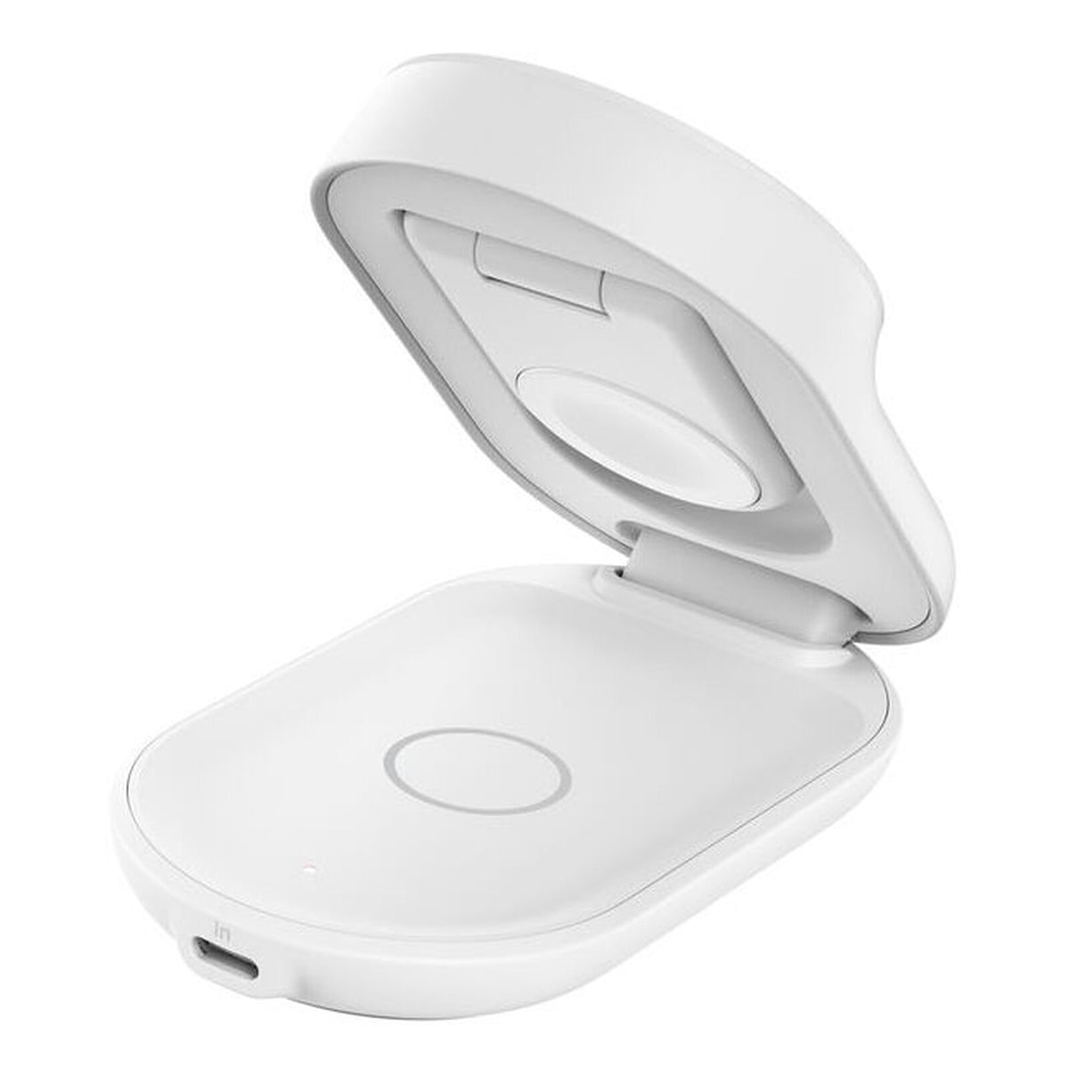 BELKIN Station de Recharge Magnétique 3-en-1 Qi2 (25W) (Blanc)
