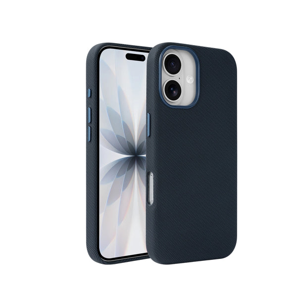 COVERME Coque CANVAS MagSafe pour iPhone 17 (Bleu Marine)
