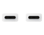 SAMSUNG Câble 45W USB-C vers USB-C 1,8m (Blanc)