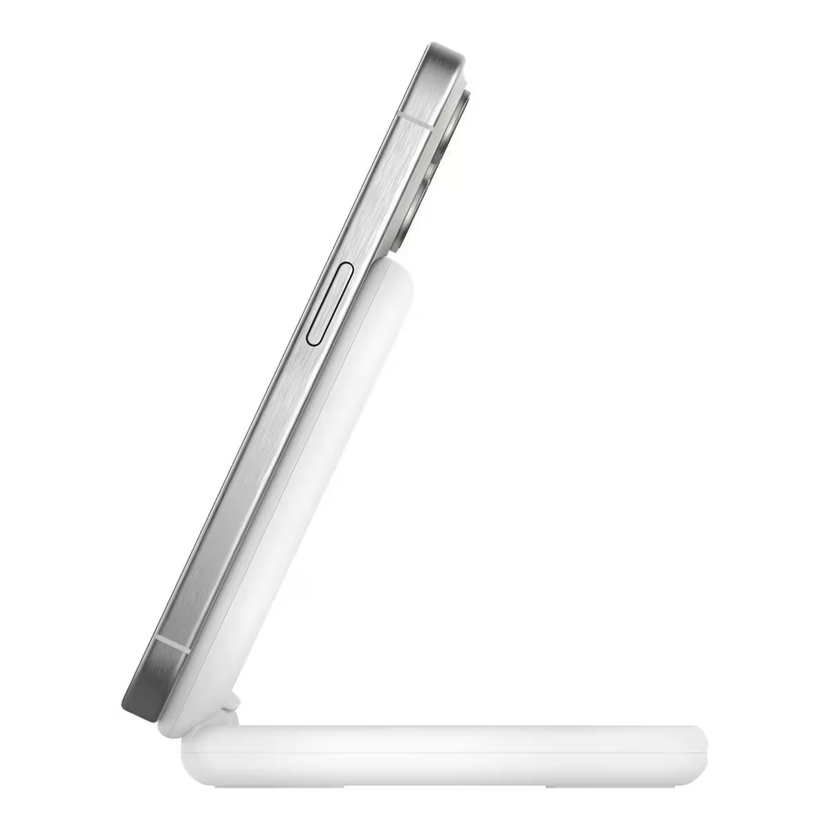 BELKIN Support de recharge magnétique Qi2 (15W) (Blanc) (sans adaptateur secteur)