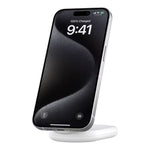 BELKIN Support de recharge magnétique Qi2 (15W) (Blanc) (sans adaptateur secteur)