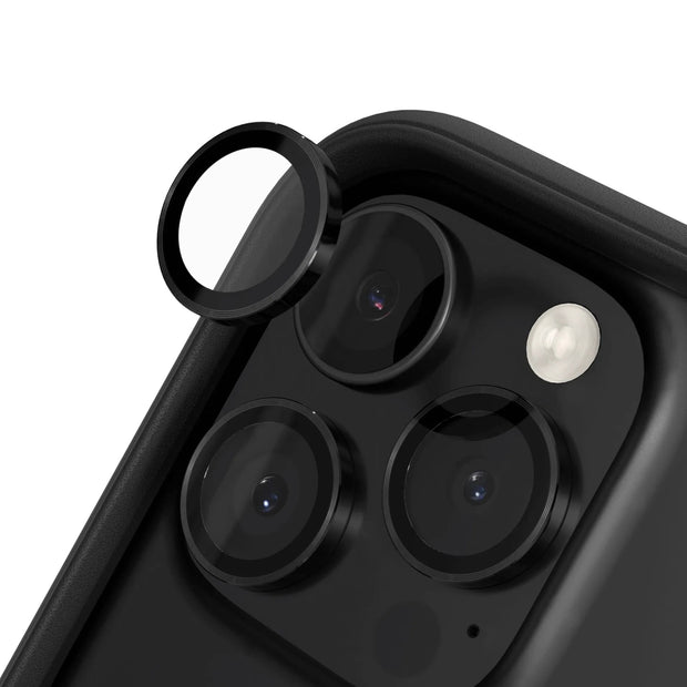 RHINOSHIELD Protection Caméra pour iPhone 16 Pro et iPhone 16 Pro Max (Noir)