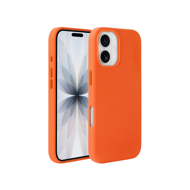 COVERME Coque CANVAS MagSafe pour iPhone 17 Pro et iPhone 18 Pro (Orange)