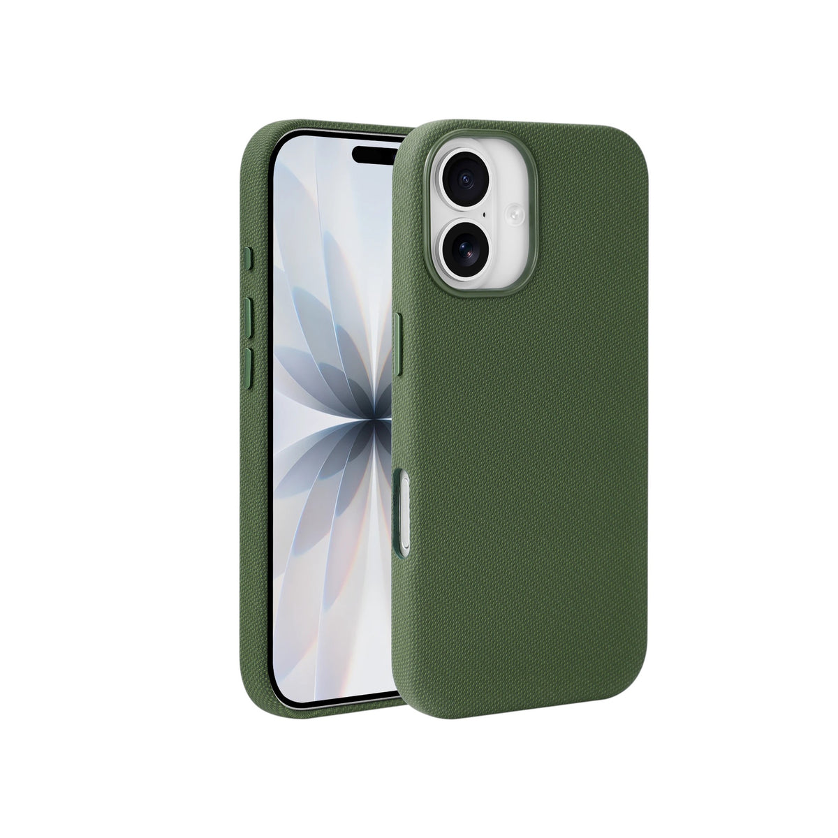 COVERME Coque CANVAS MagSafe pour iPhone 16 Pro Max (Vert)